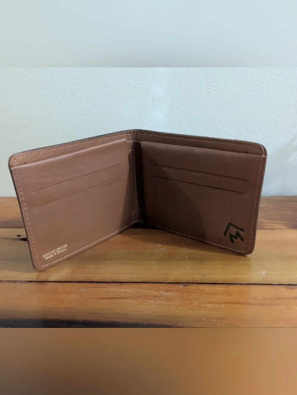Vintage Marlboro Genuine Leather Bi Fold Wallet